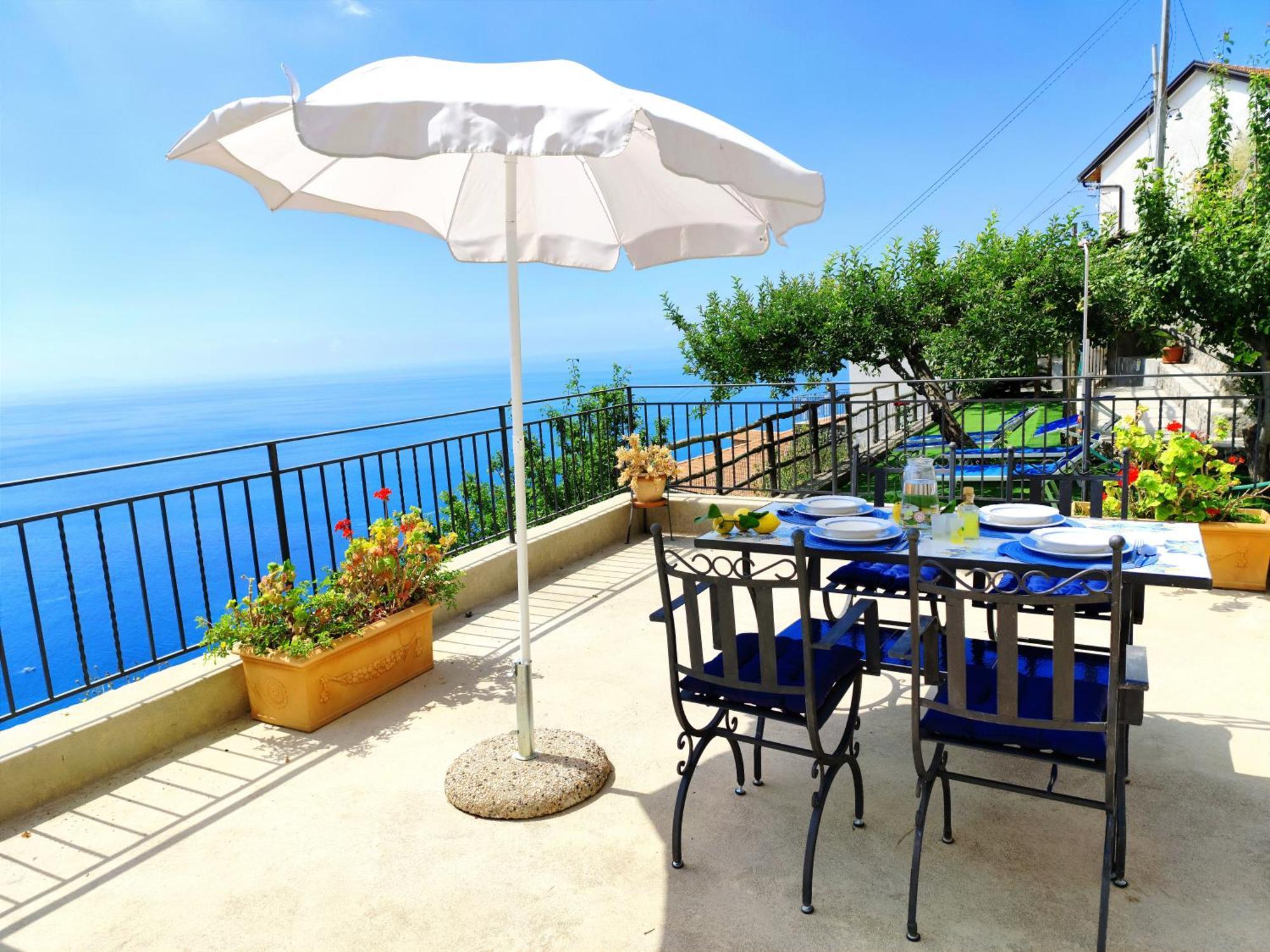Villa Alba D'Amalfi - The Dawn One Step From The Heaven Bagian luar foto