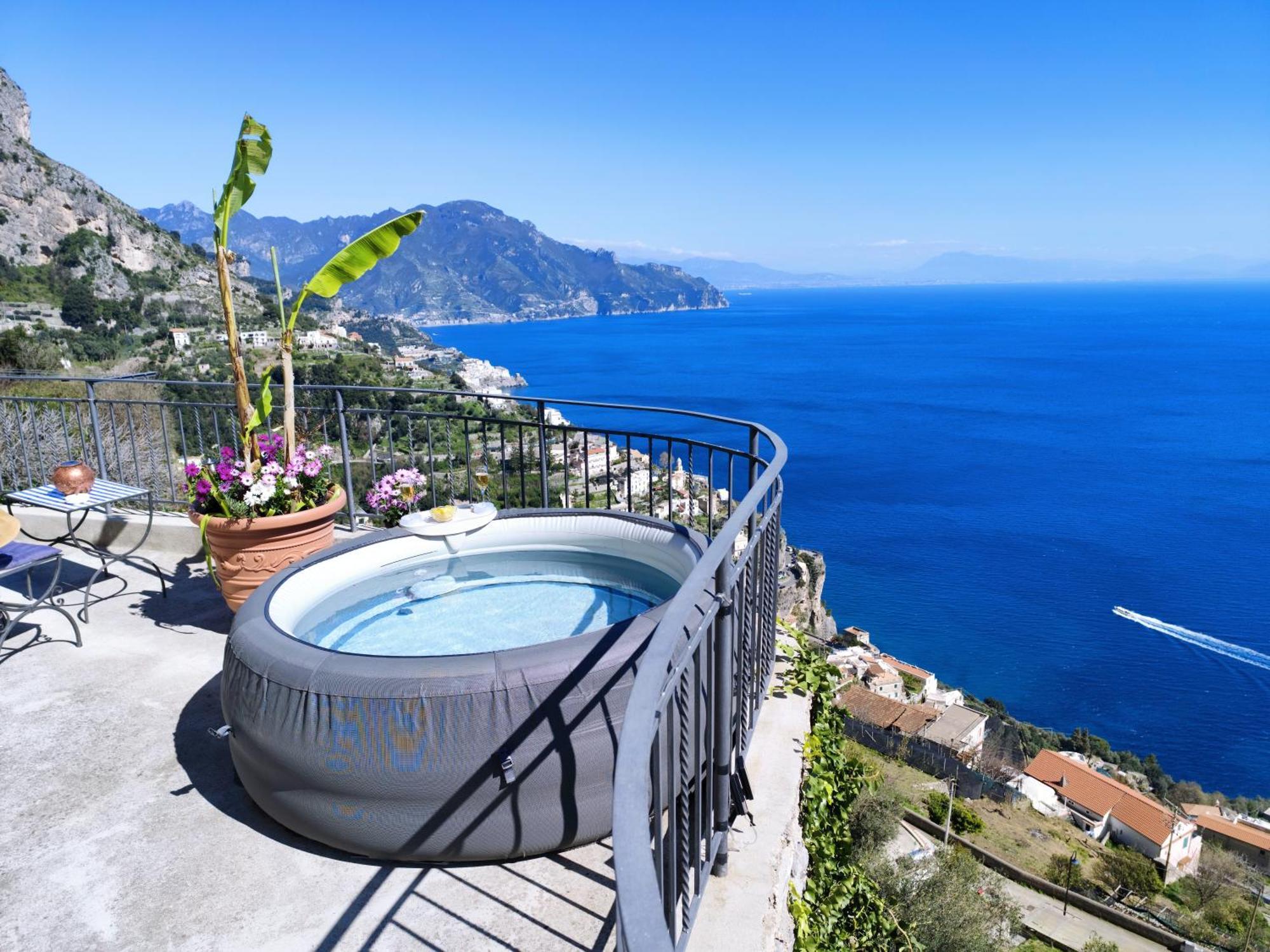 Villa Alba D'Amalfi - The Dawn One Step From The Heaven Bagian luar foto